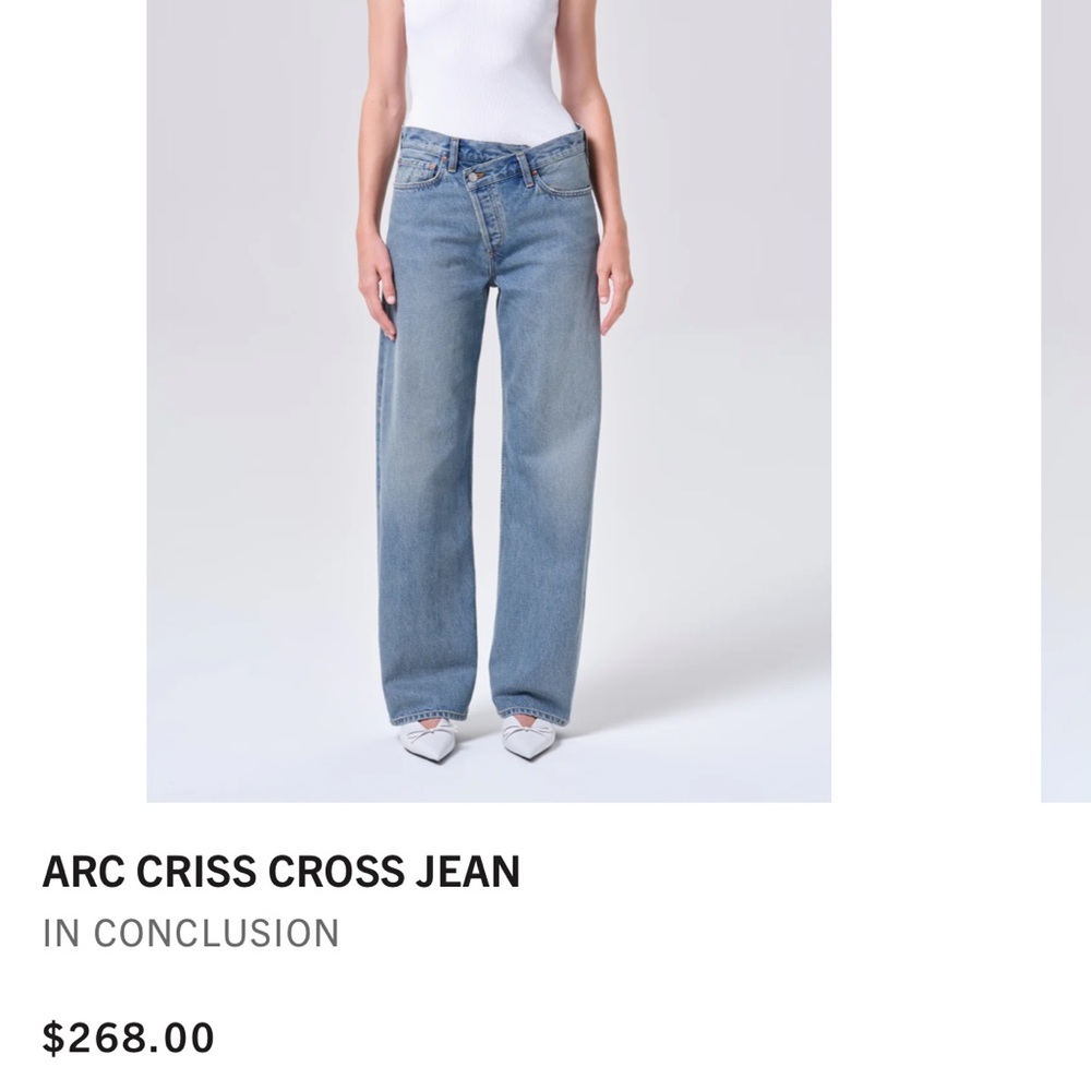 Agolde criss jean